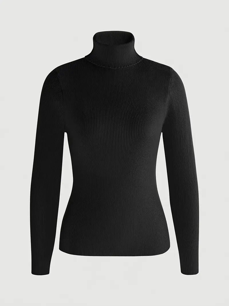 Zara - Elegant Women's Turtleneck Sweater