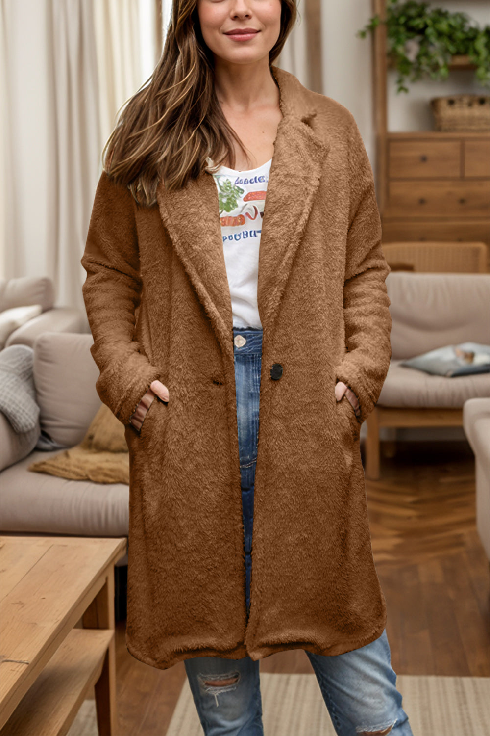 Nicole - Plush Women's Winter Coat