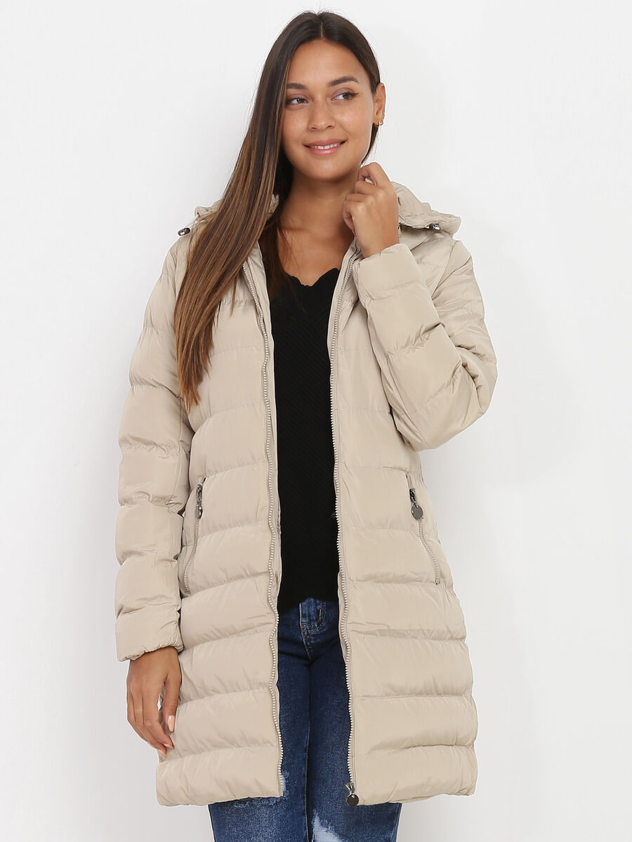 Lisa - Women's Winter Coat with Hood