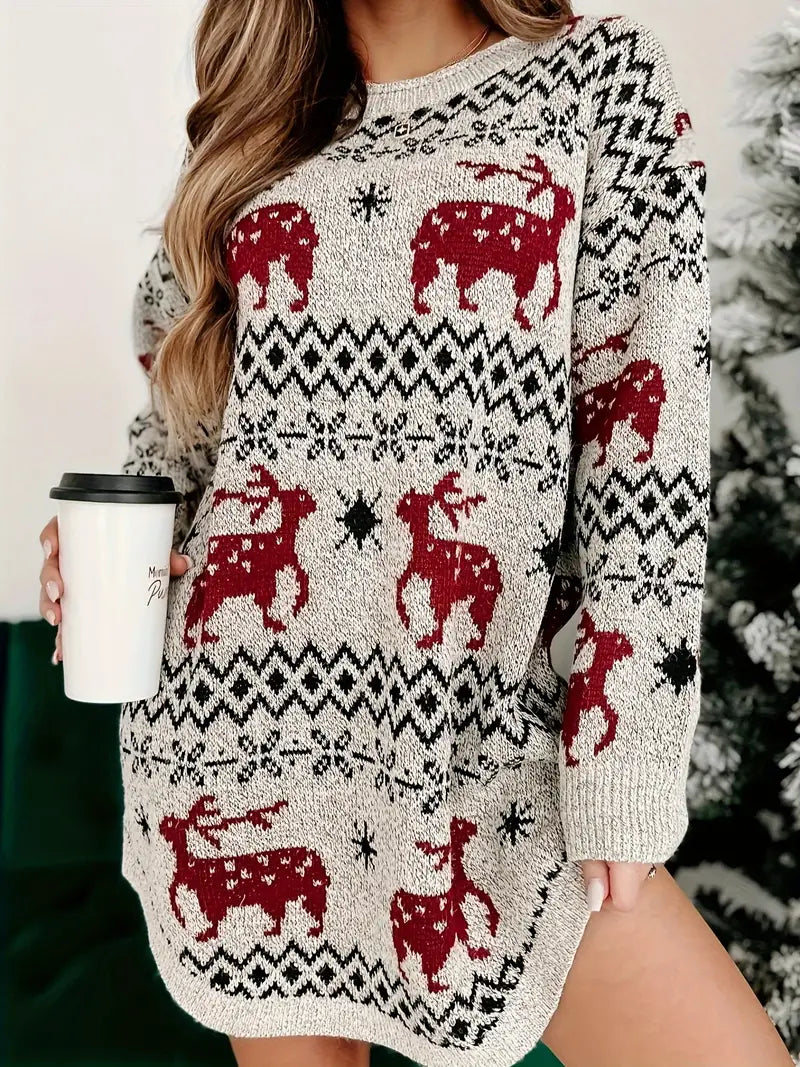 Women's Christmas Sweater - Warm & Comfortable