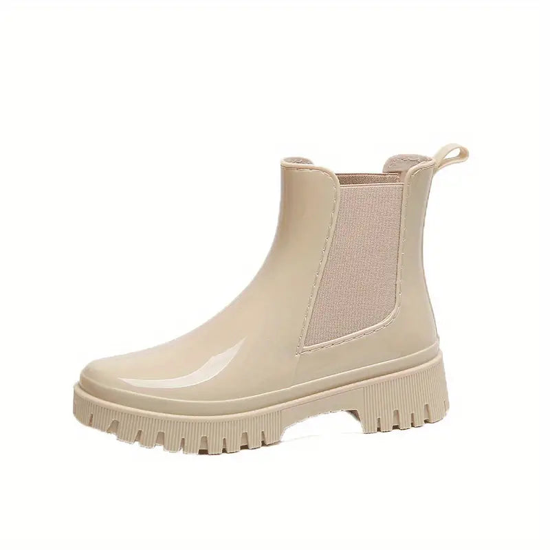 Women’s Rain Boots with Thick Sole