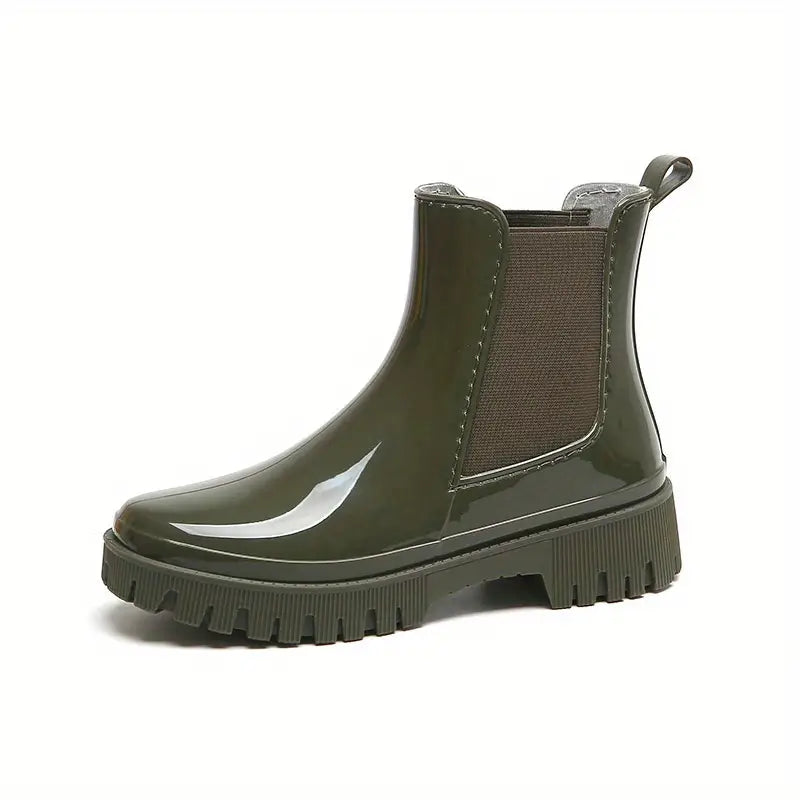 Women’s Rain Boots with Thick Sole