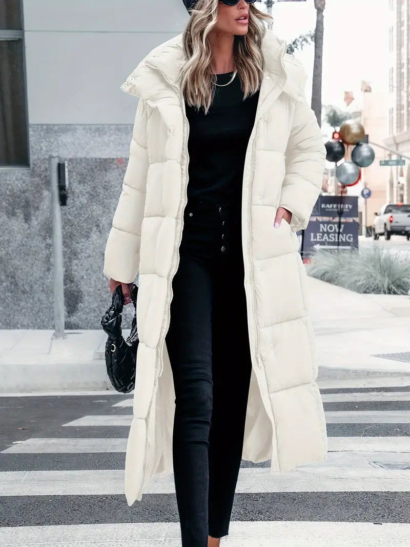 Stylish Long Ladies' Winter Coat