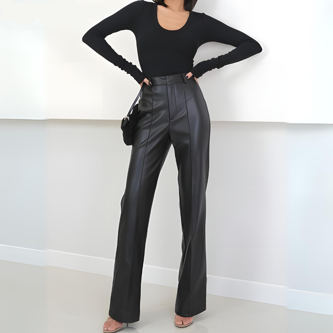 Angéliq | High-Waisted Women's Trousers