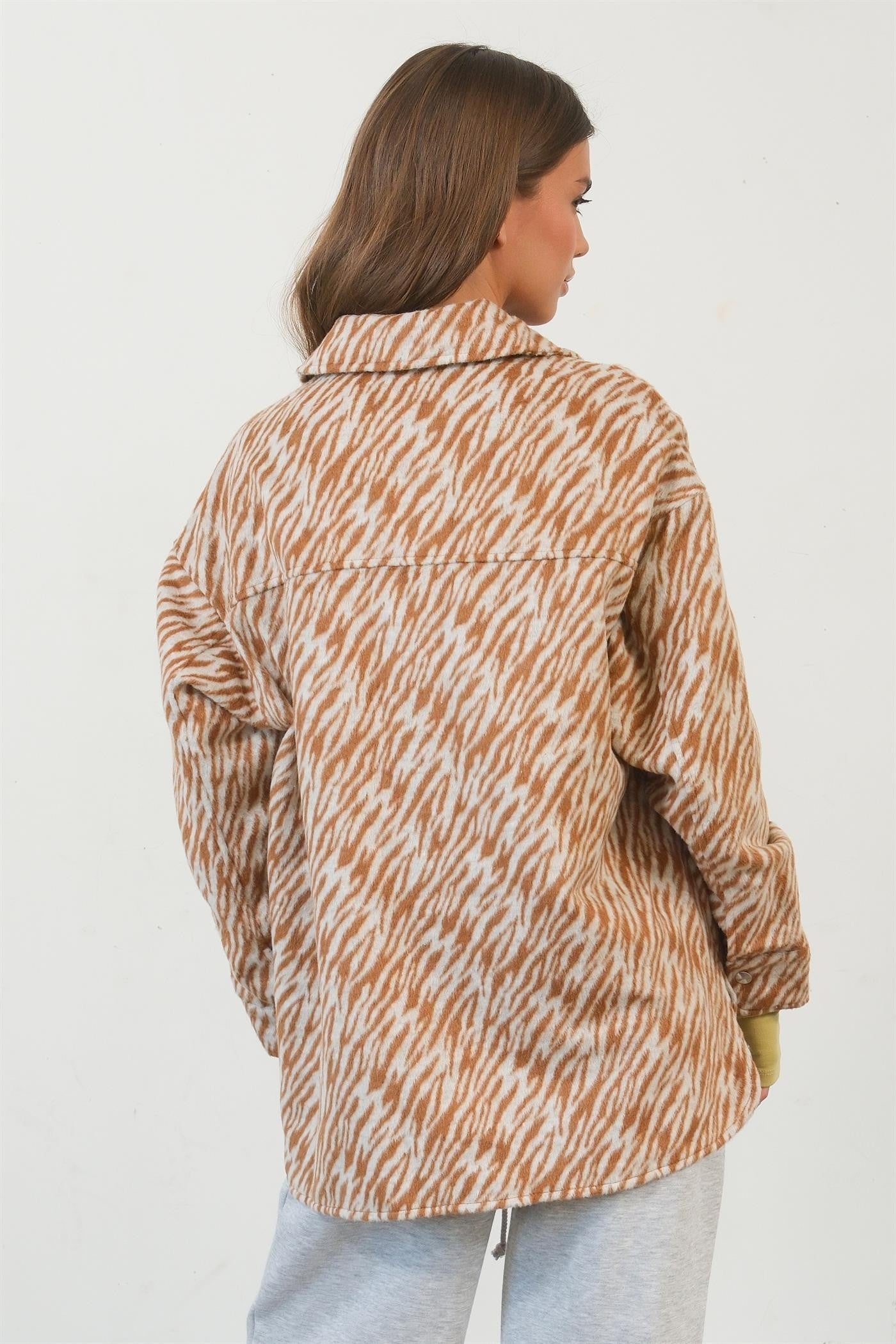 Daisy - Unique Zebra Print Jacket for Women