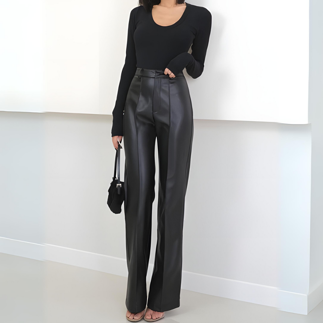 Angéliq | High-Waisted Women's Trousers