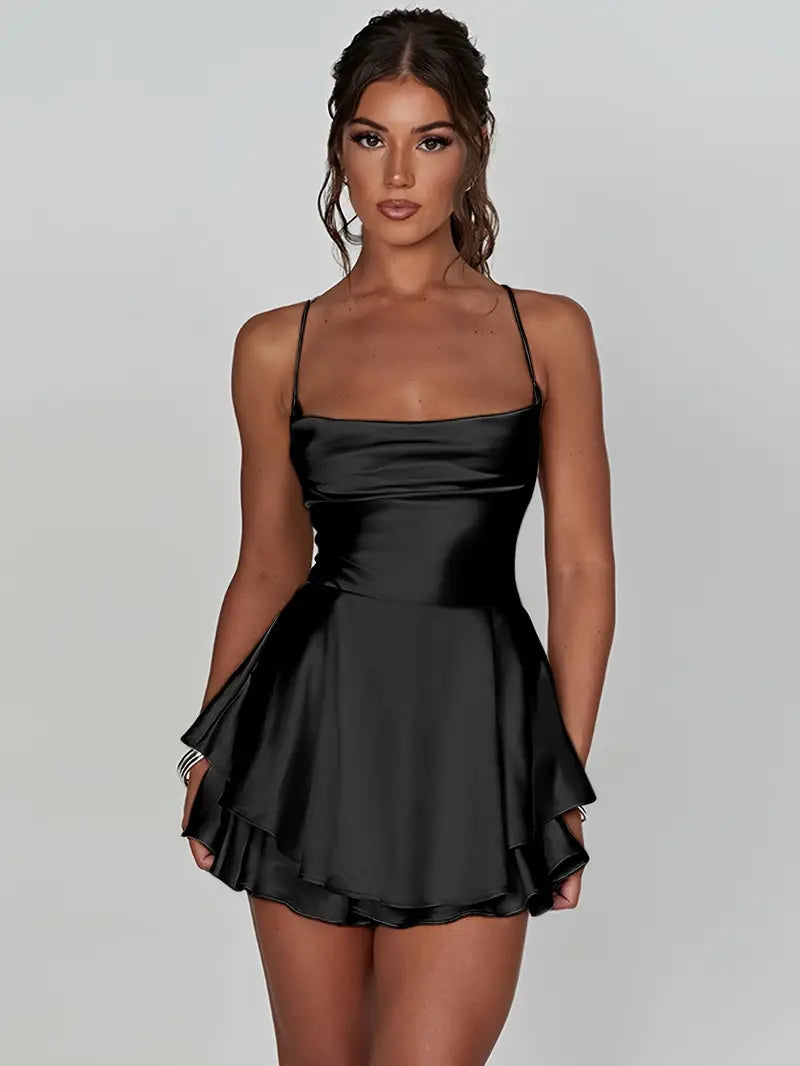 Sharon - Ribbed Mini Dress