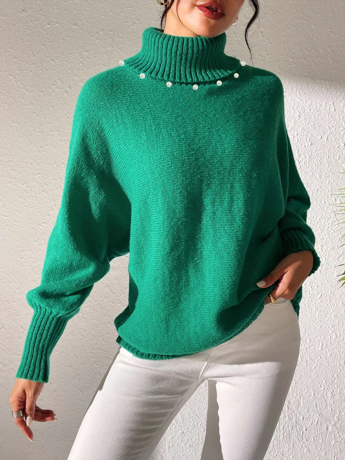 Sophia - Women's Roll Neck Jumper