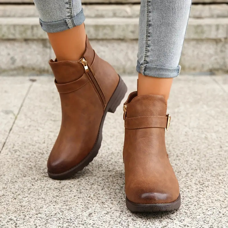 Christine - Stylish Ankle Boots for Autumn & Winter