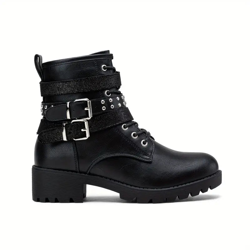 Women's Leather Ankle Boots, Comfortable for All Seasons