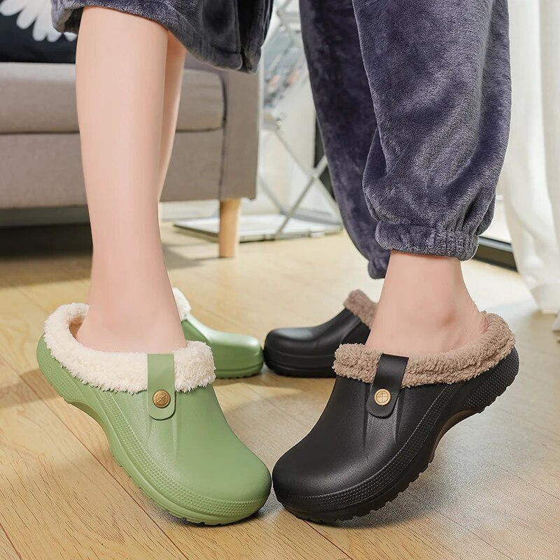 Cozy Clogs with Warm Inner Lining