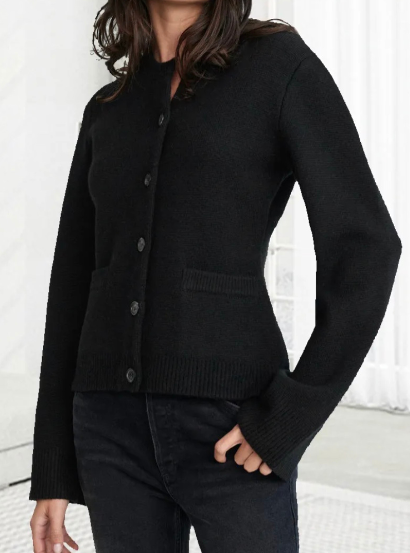 Women's Soft Button Cardigan