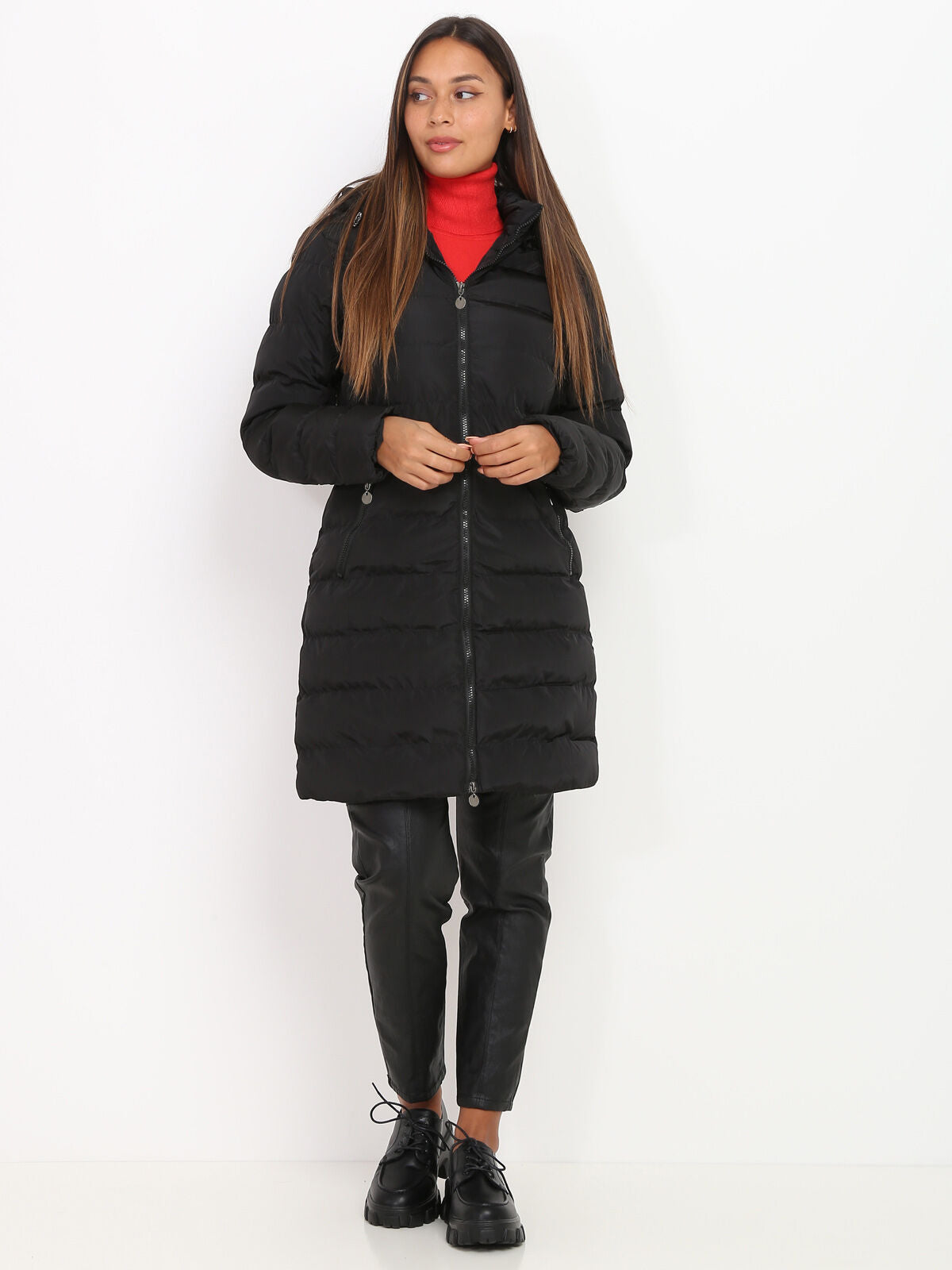 Lisa - Women's Winter Coat with Hood