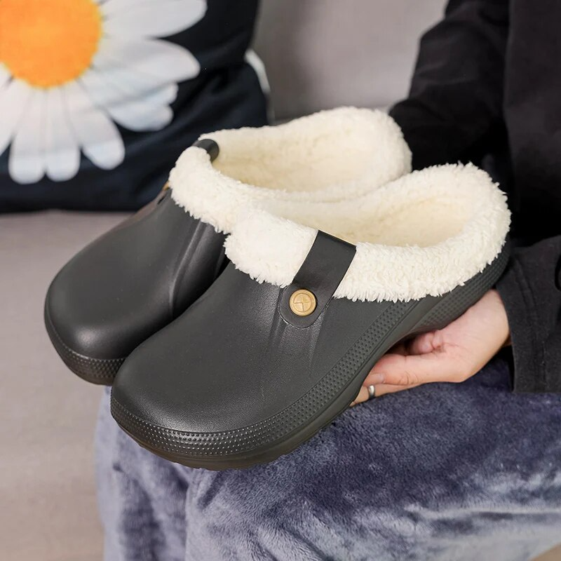 Cozy Clogs with Warm Inner Lining