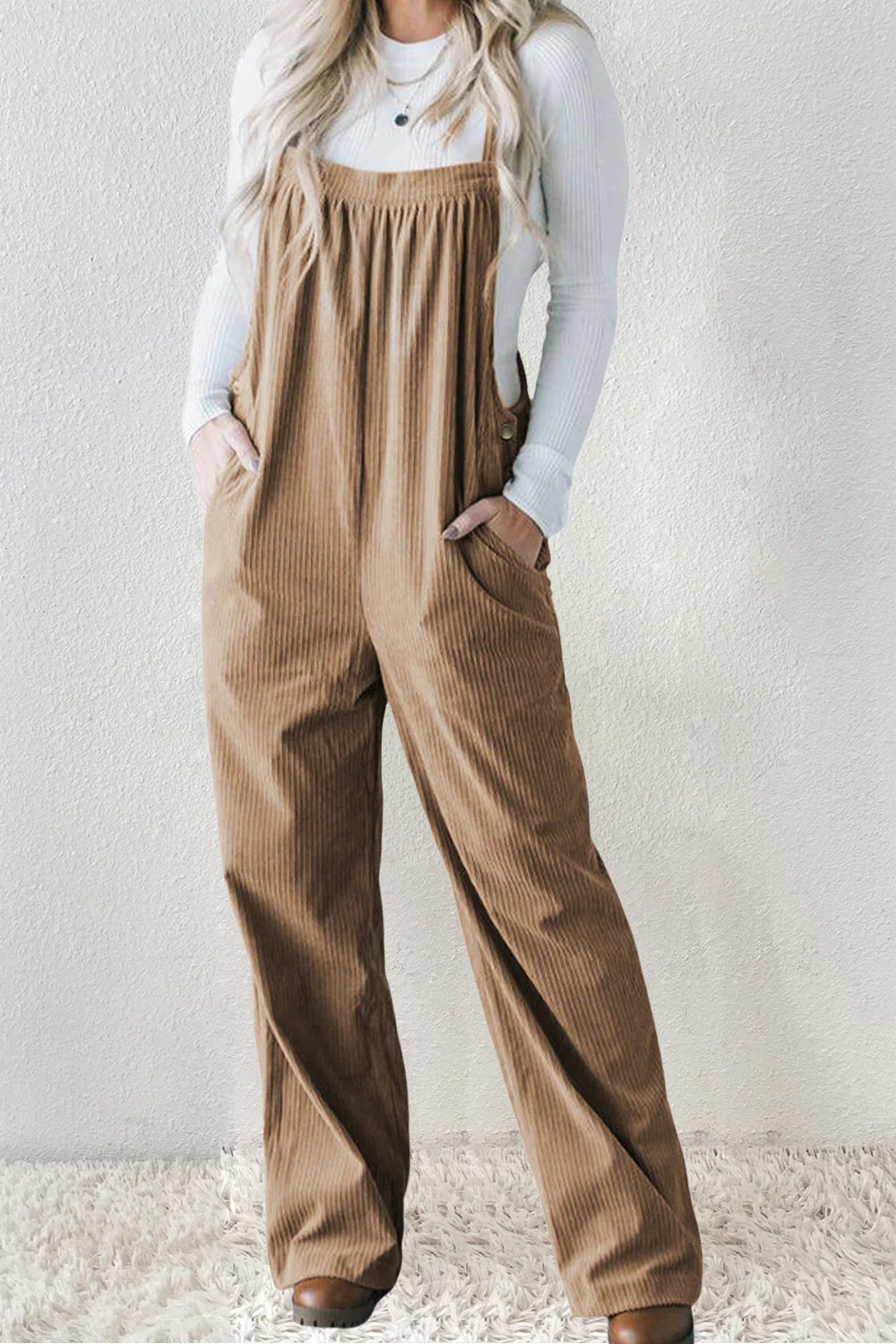 Norma - Corduroy Jumpsuit for Autumn & Winter