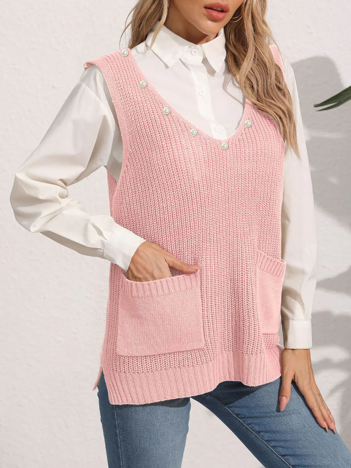 Luna - V-neck Sweater