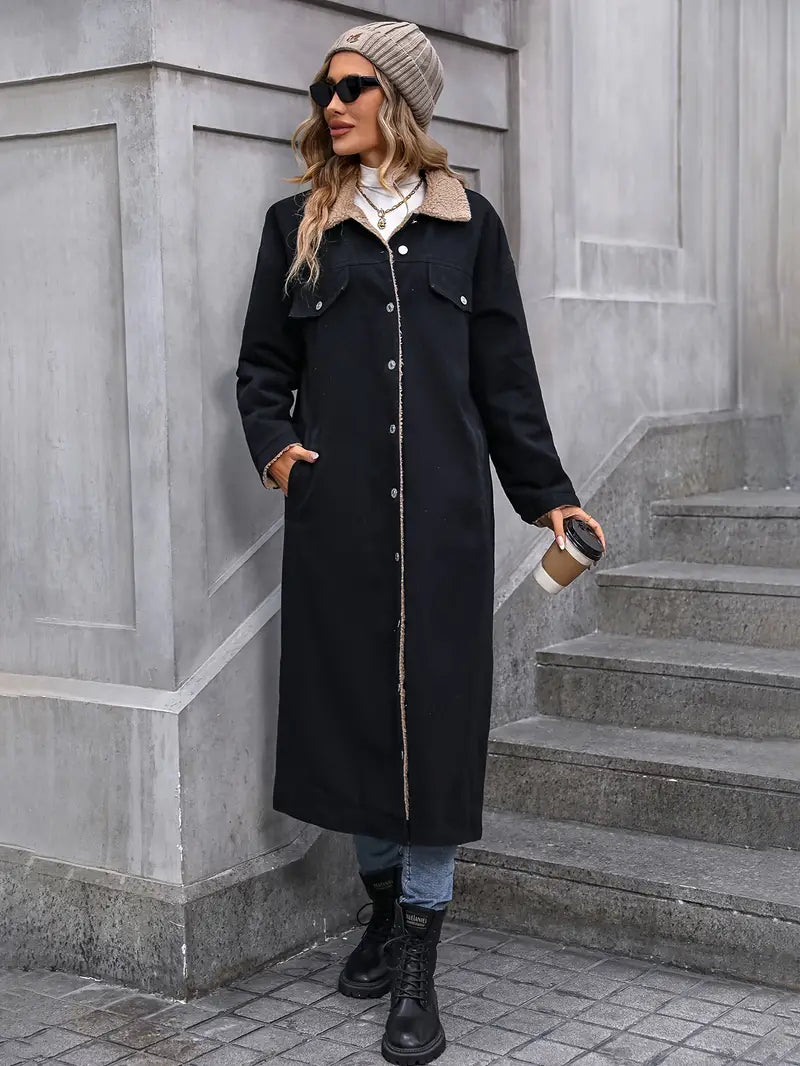 Fritzi - Elegant Long Women's Winter Coat