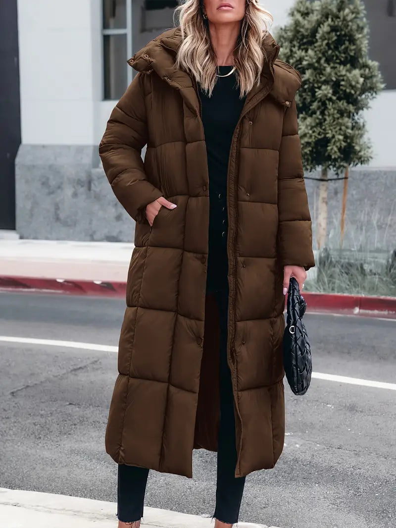 Stylish Long Ladies' Winter Coat