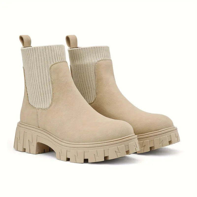 Platform Chelsea Boots