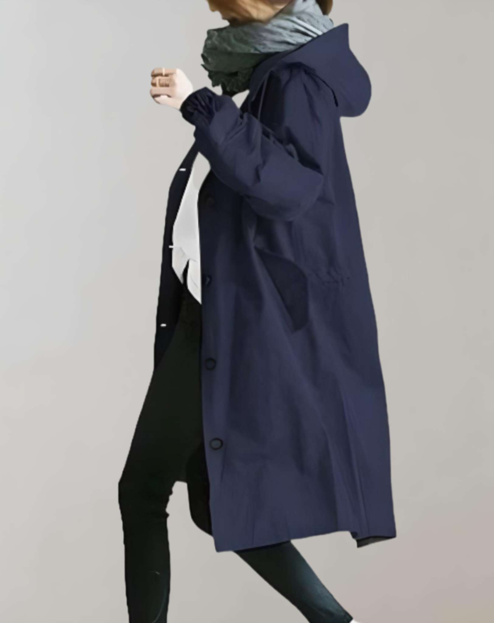 Darce | Waterproof and warm hooded trench coat