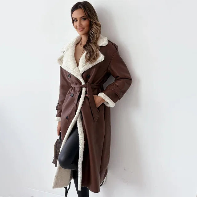 Cala - Stylish Long Women's Coat