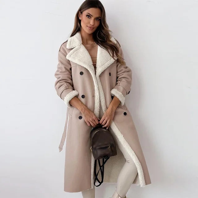 Cala - Stylish Long Women's Coat