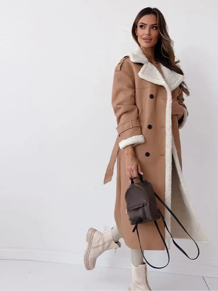 Cala - Stylish Long Women's Coat