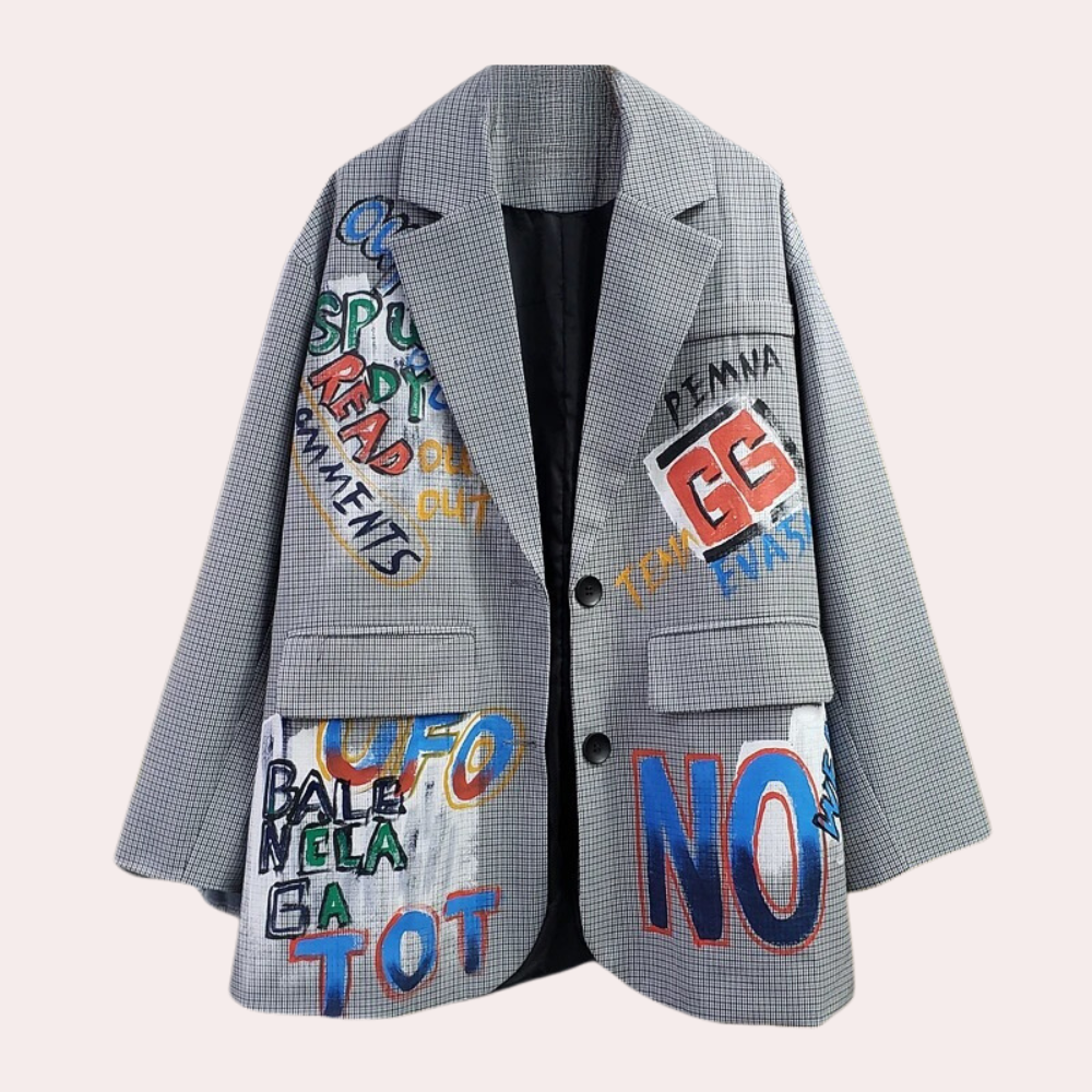 Kathy | Large Ladies' Blazer With Lettering