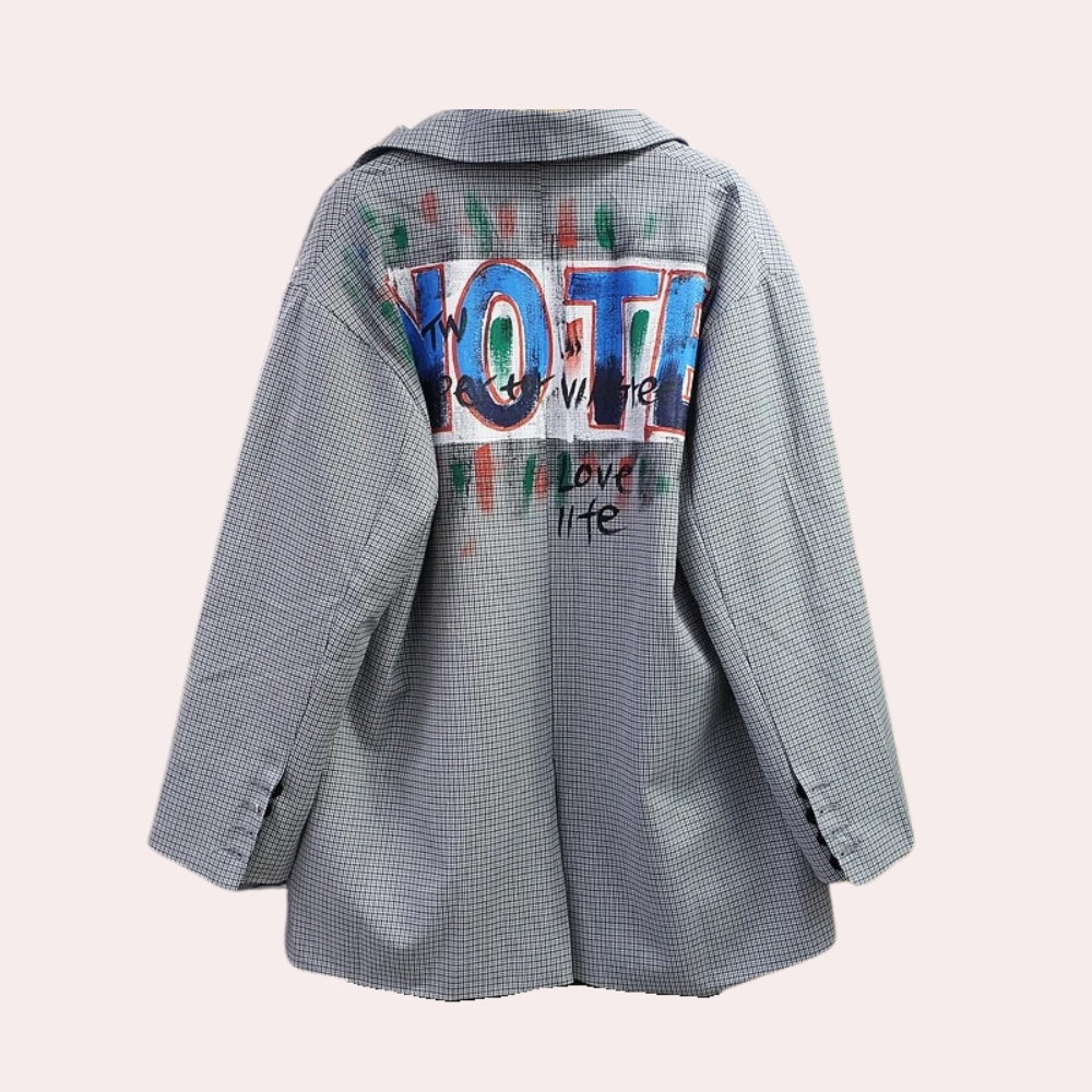 Kathy | Large Ladies' Blazer With Lettering