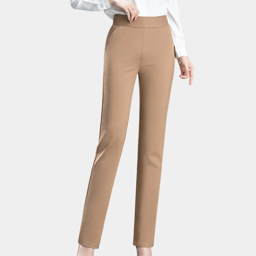 Abril - Stylish Straight-Leg Women's Trousers