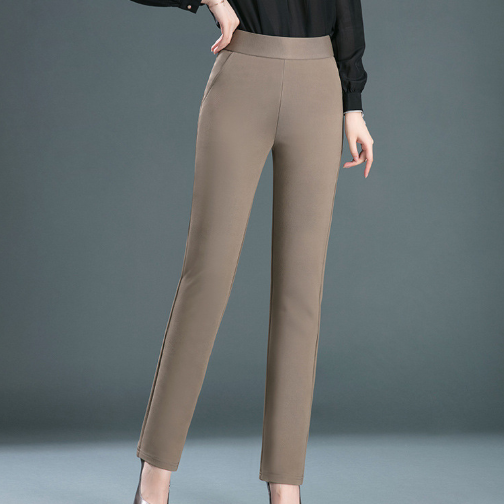 Abril - Stylish Straight-Leg Women's Trousers