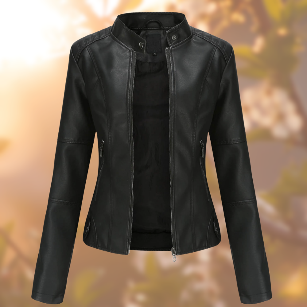 Tessie - Vintage Leather Women's Jacket