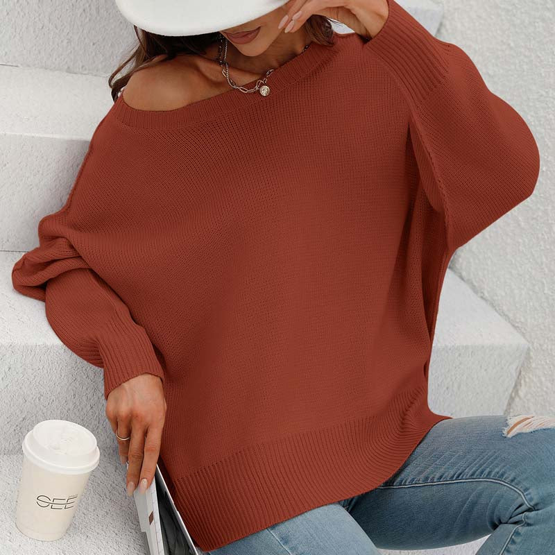 Kelly | Perfect Knitted Sweater in Solid Color for Women