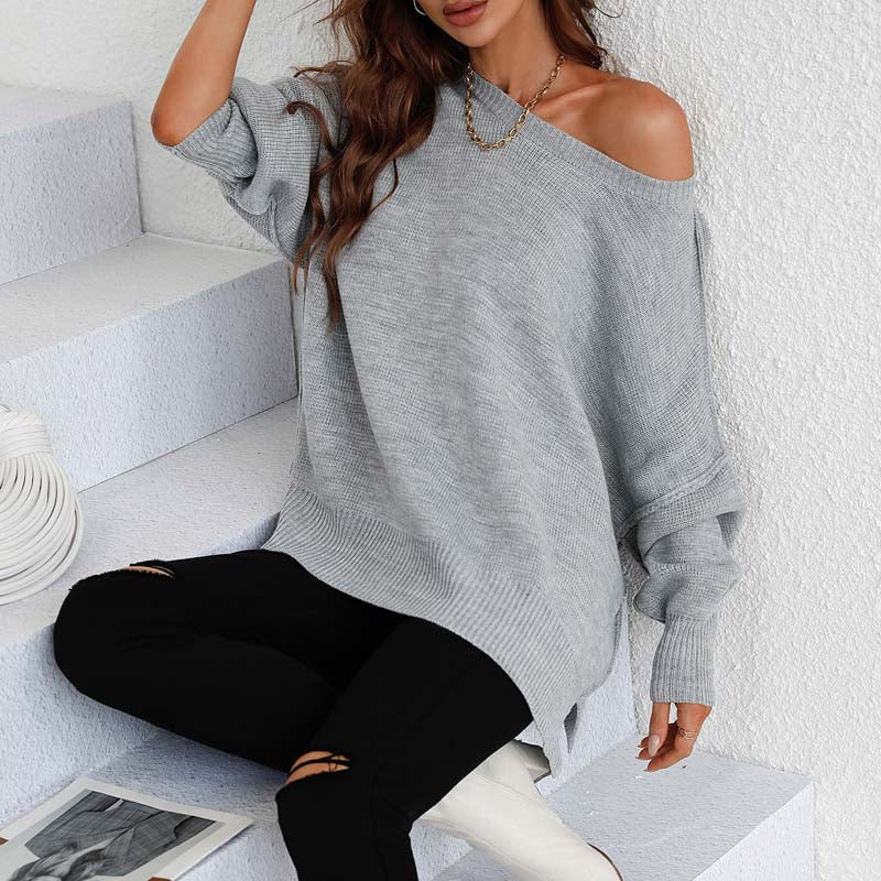 Kelly | Perfect Knitted Sweater in Solid Color for Women