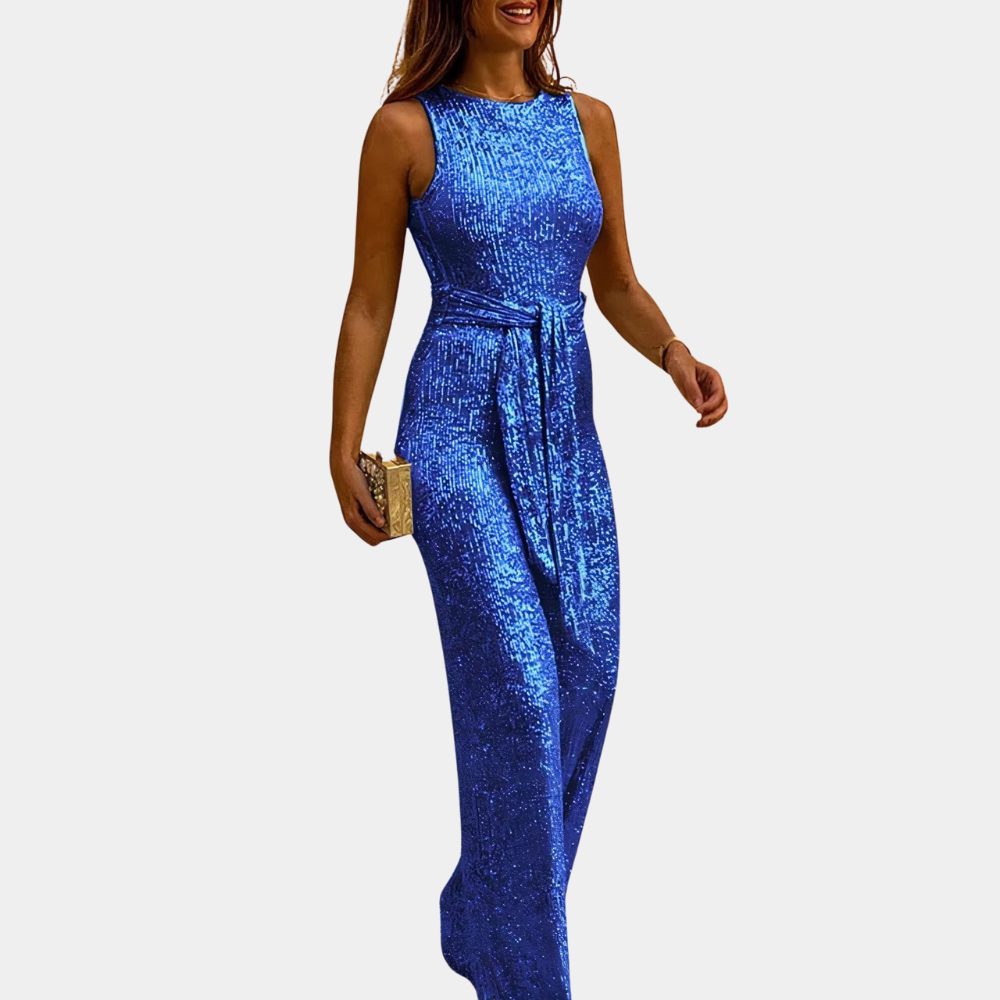 Monica – Glitter Jumpsuit for Women