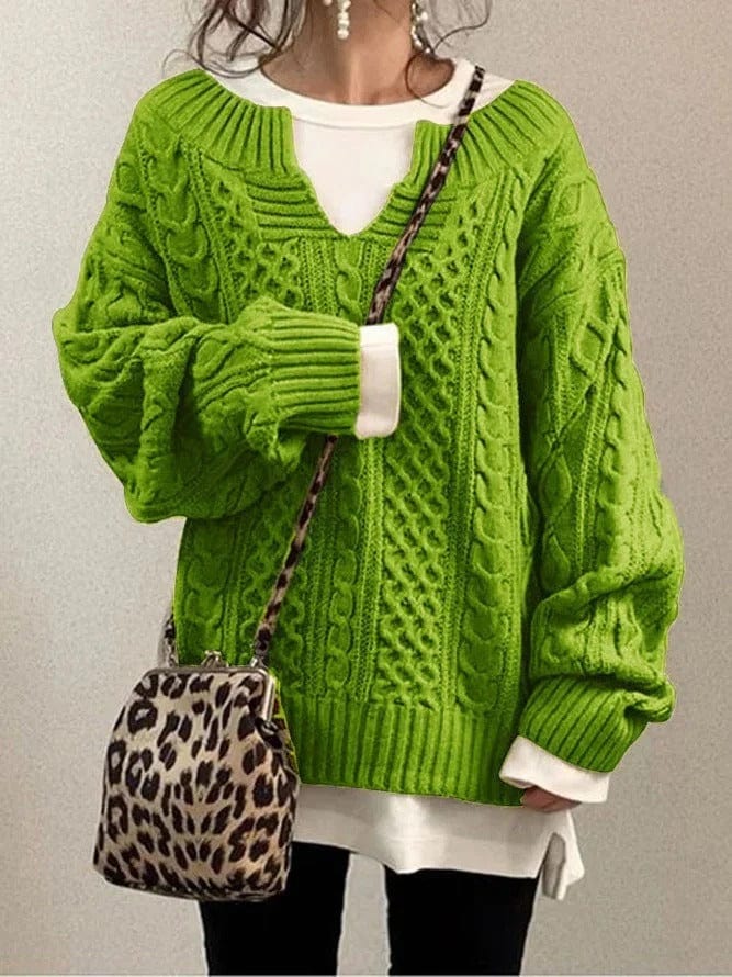 Ava - Casual Knitted Sweater for Women