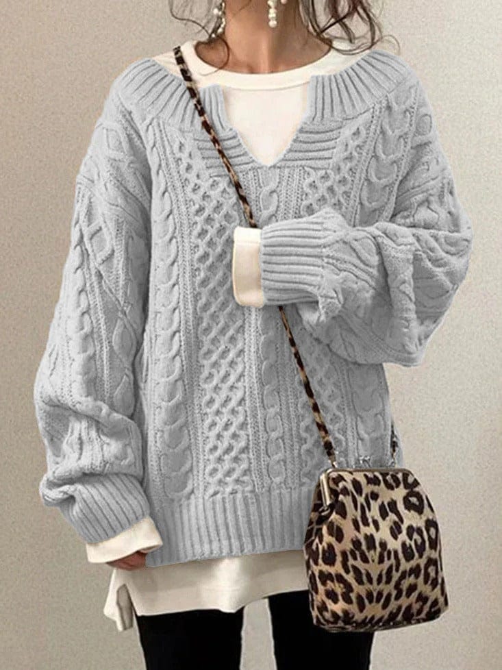 Ava - Casual Knitted Sweater for Women