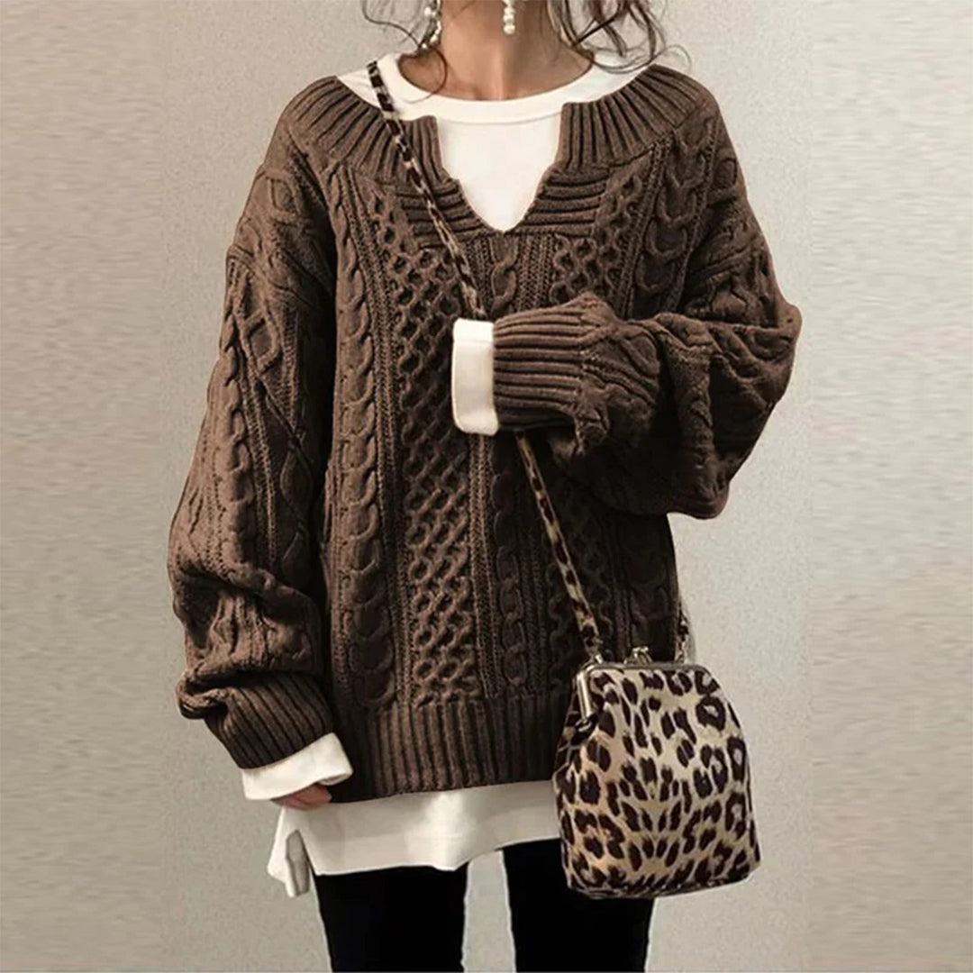 Alani - Casual Knitted Autumn/Winter Sweater