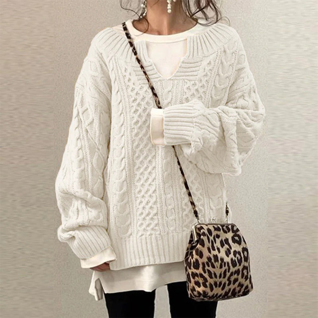 Faiga | Relaxed Knit Jumper For Women