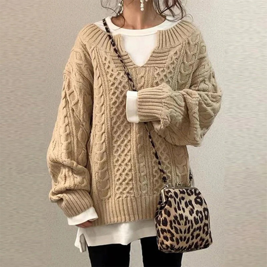 Alani - Casual Knitted Autumn/Winter Sweater