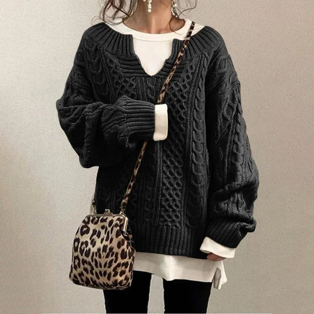 Alani - Casual Knitted Autumn/Winter Sweater