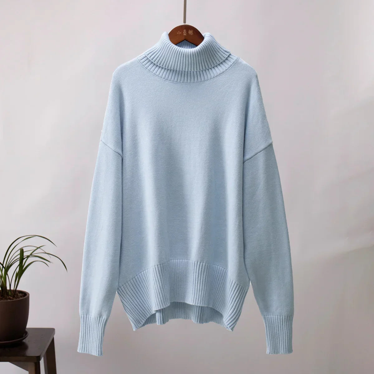 Adèle - Women's Turtleneck Sweater