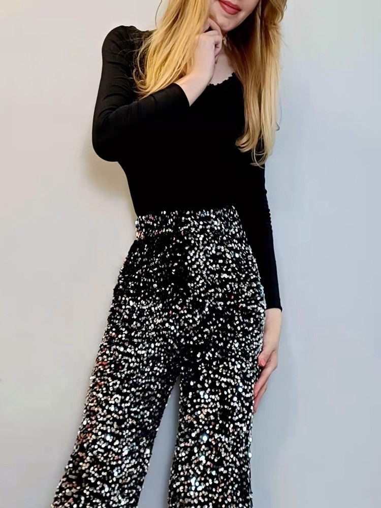 Sparkly Trousers for Women