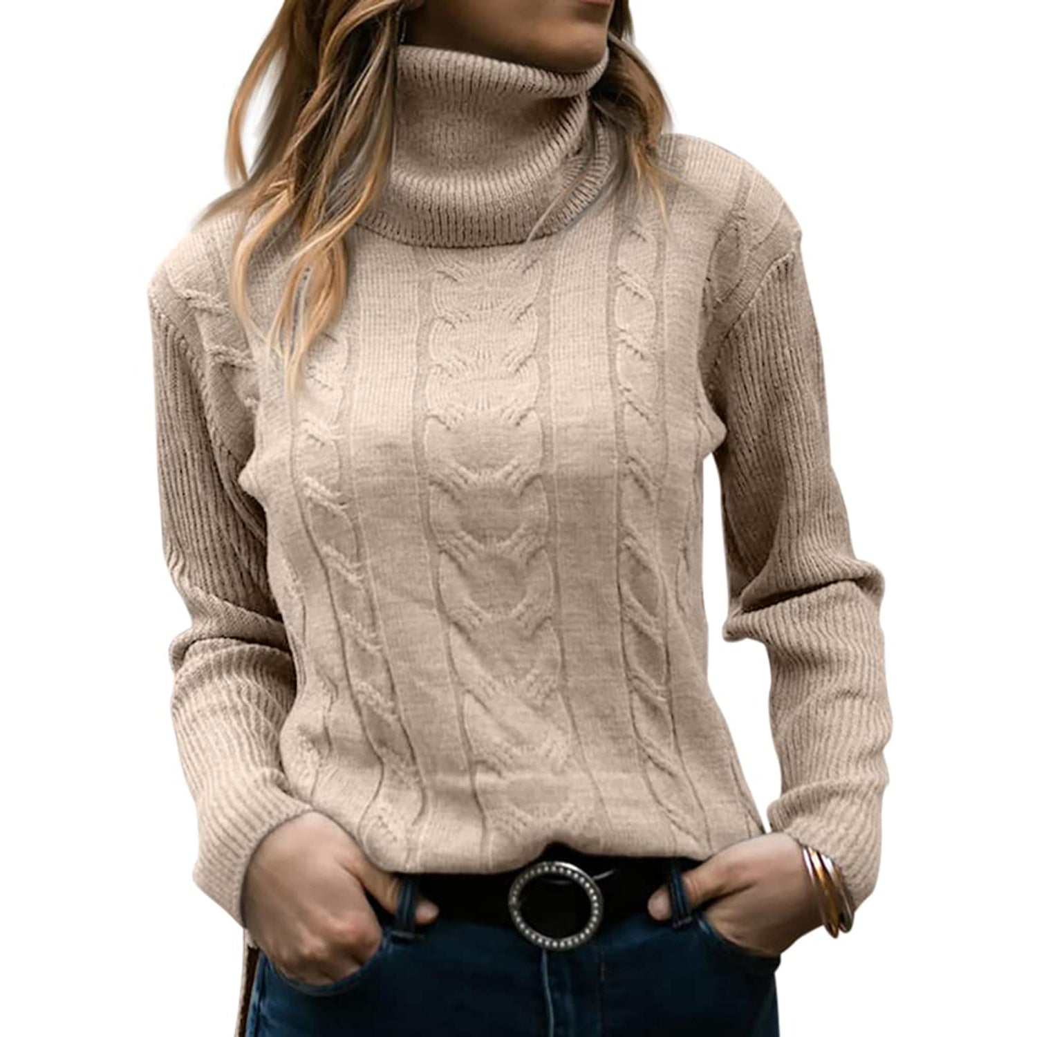 Cherrie | Cosy Turtleneck Sweater for Women