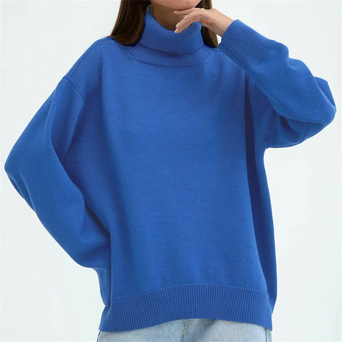 Adèle - Women's Turtleneck Sweater