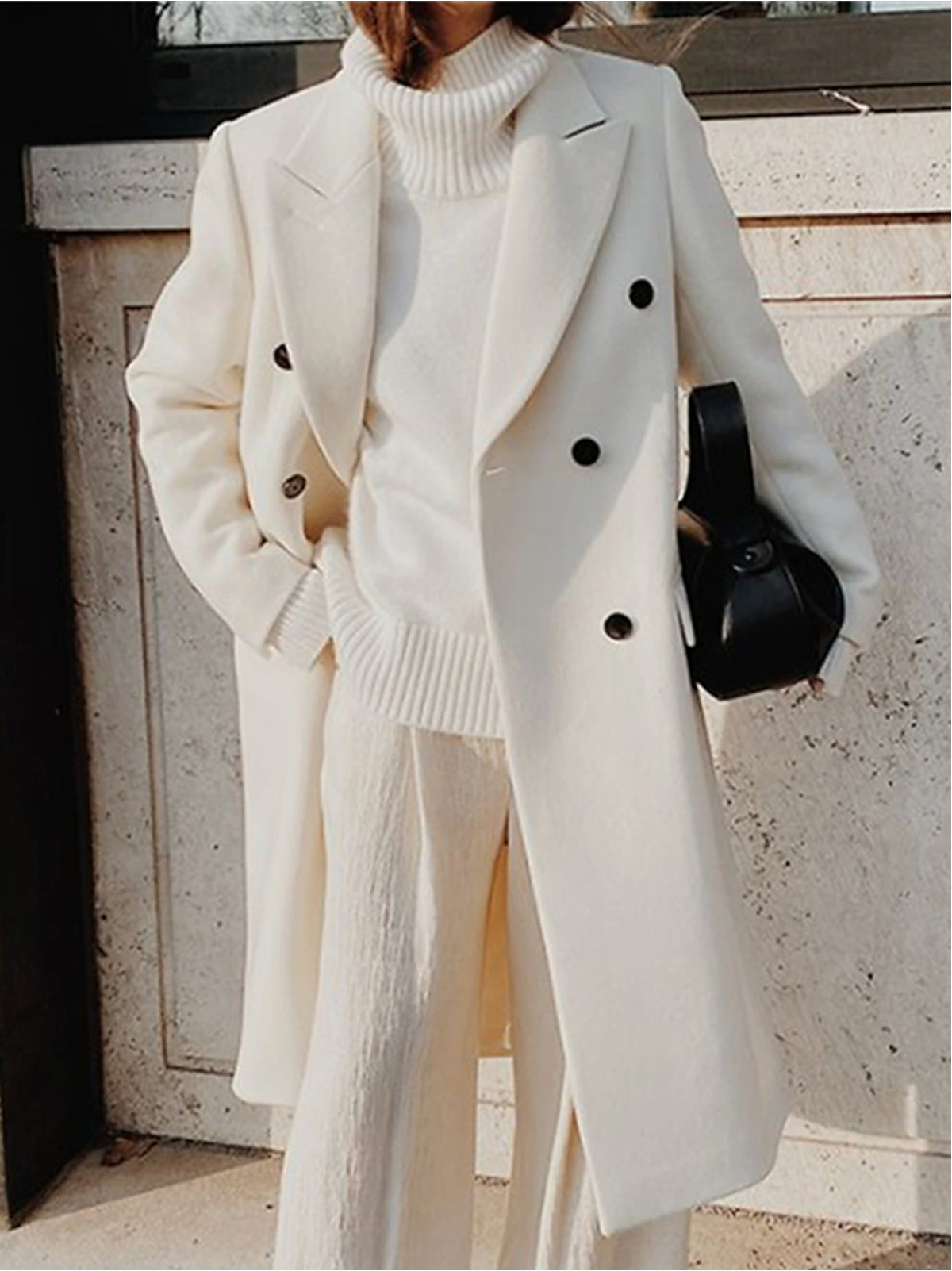 Mia - Long Trench Coat for Women