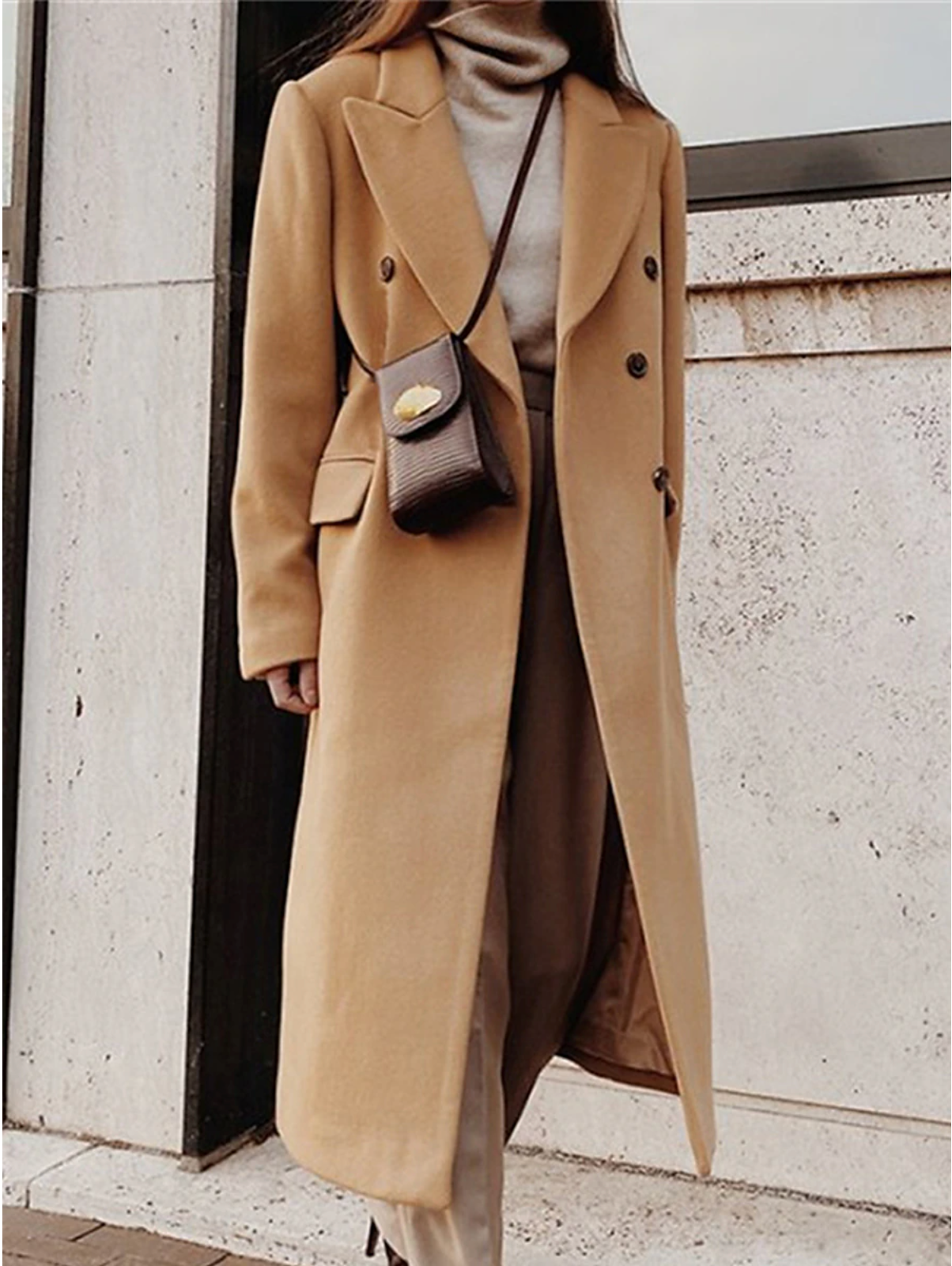 Mia - Long Trench Coat for Women