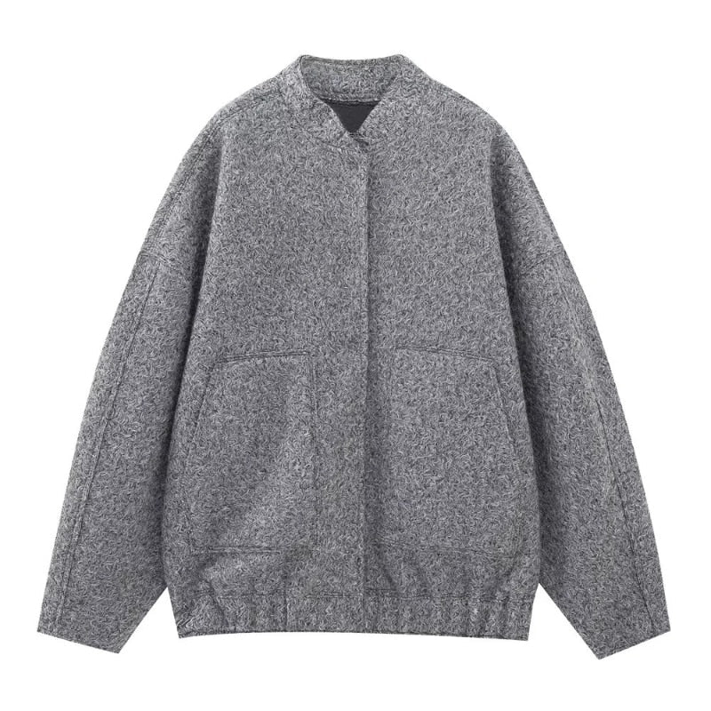 Women's Elegant Wool Winter Coat | Genevra