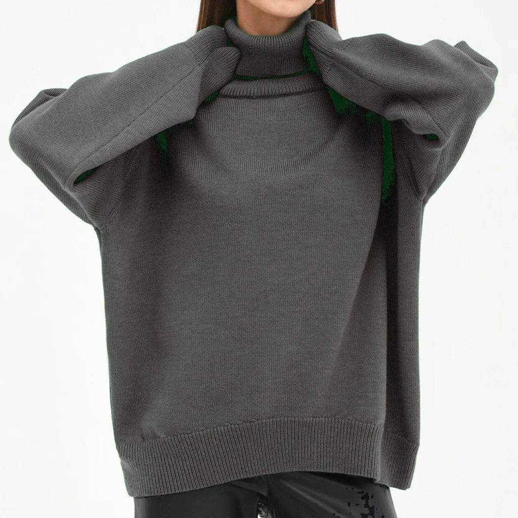 Adèle - Women's Turtleneck Sweater