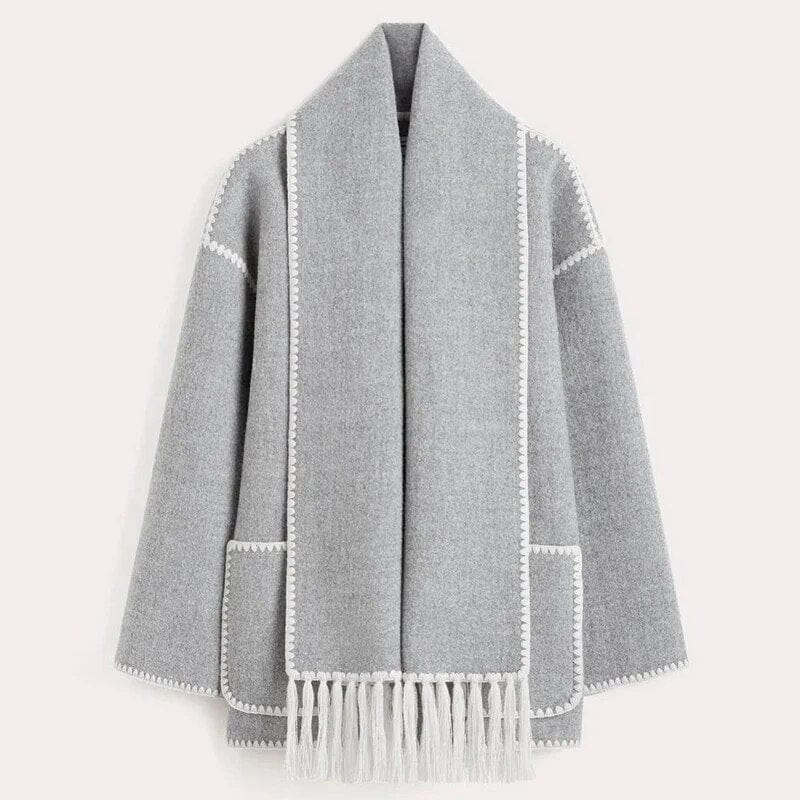 Liviana - Casual Scarf Coat for Women | Timeless Style